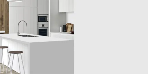 Quartz White, 2 cm, Alb