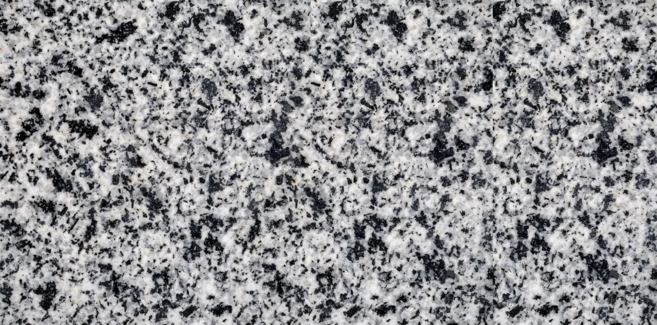Granit Dalmatian, Lucios, Alb cu pete negre, 2 cm