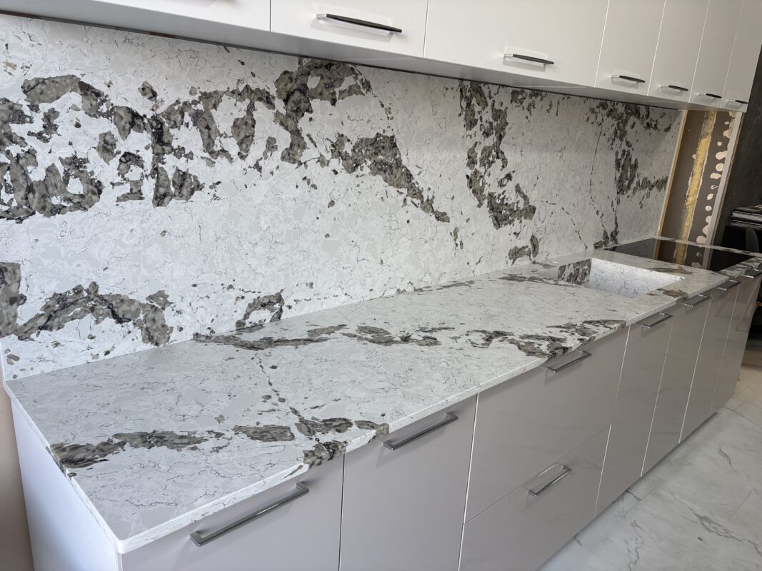 Blat de bucatarie din Quartz Patagonia