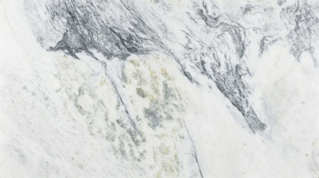 Marmura Branco White Aspen, Lucios, Alb, 2 cm